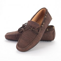 MOCCASIN FOR MAN WITH SUEDE...