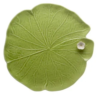 FLAT PLATE "WATER LILLY",...