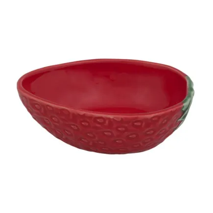 OVAL BOWL STRAWBERRY - 13,5 CM