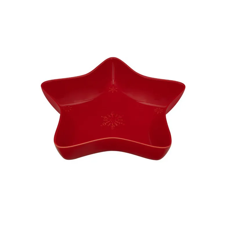 STAR BOWL - 35 CM, RED