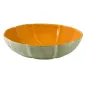 FRUIT BOWL - 34 CM, GREEN AND ORANGE, MELON