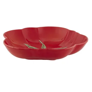 Pasta bowl, tomato-shaped