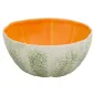 BOWL - 15 CM, GREEN AND ORANGE, MELON