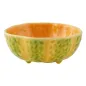 BOWL - 13 CM, GREEN AND ORANGE