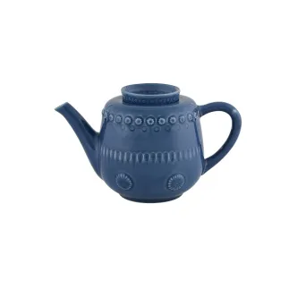 TEA POT, DARK BLUE