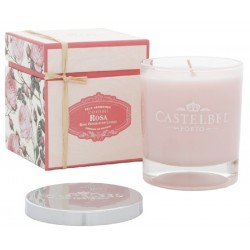 CANDLE IN GLASS - ROSE, 228g