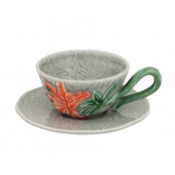 TEA CUP AND SAUCER, LILY