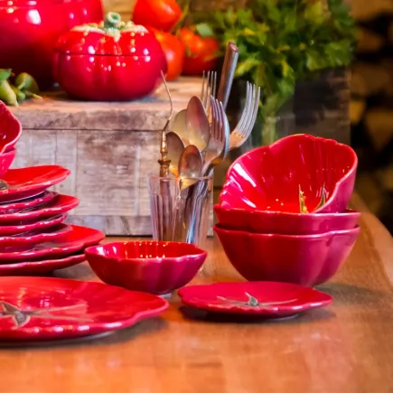 LARGE BOWL - 29 CM, RED, TOMATO