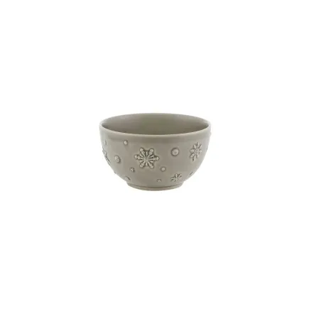 Snowflakes - Anthracite Bowl 15