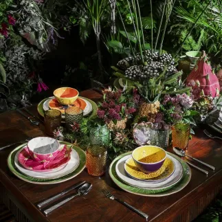 Tropical Fruits - Dessert Plate Papaya